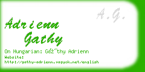 adrienn gathy business card